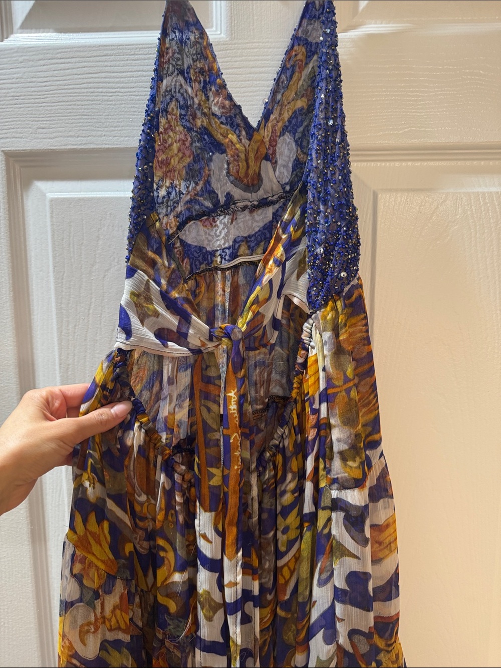 Beaded Maxi Dress - Picture 4 of 4